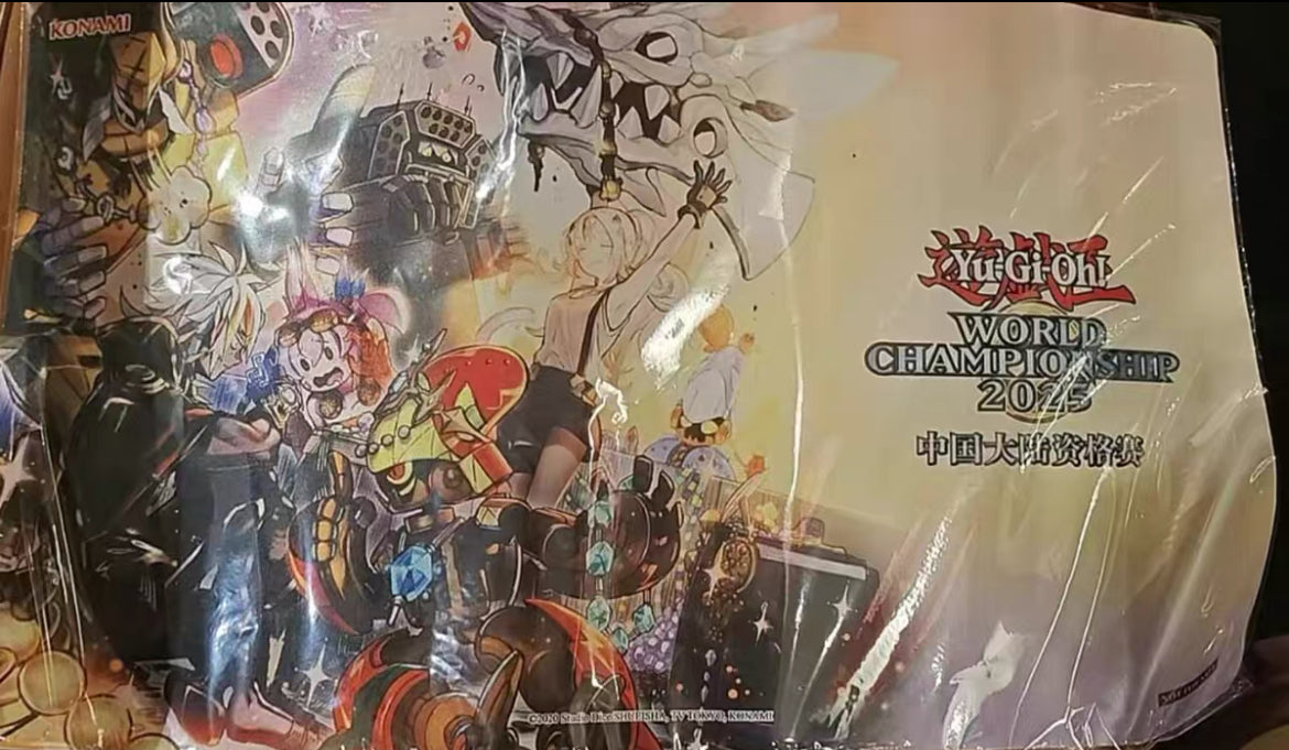 遊戯王 WCQ2025 中国 スプリガンズ・ブーティー　 プレイマット 未開封 82383AFE-D5CC-459E-B34E-