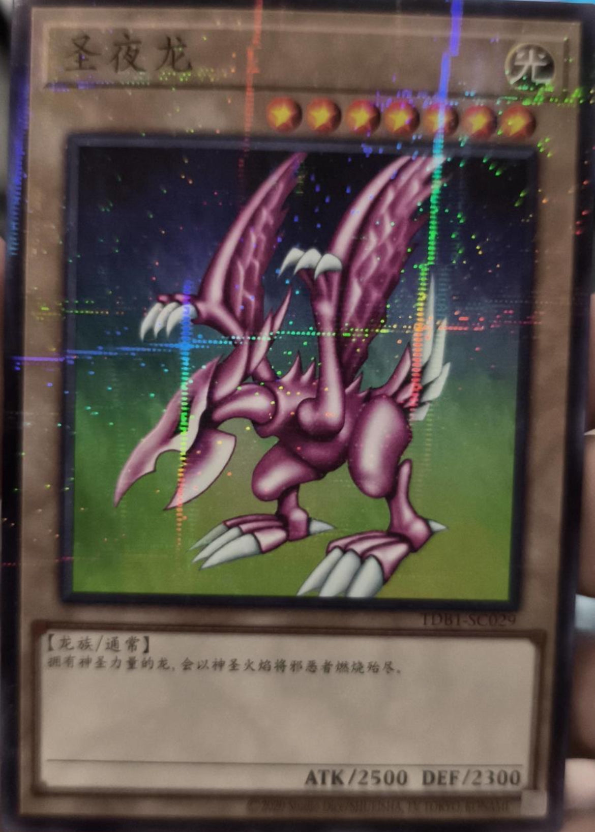 Amazon.co.jp: 遊戯王 EDC1-JP002 ホーリー・ナイト・ドラゴン