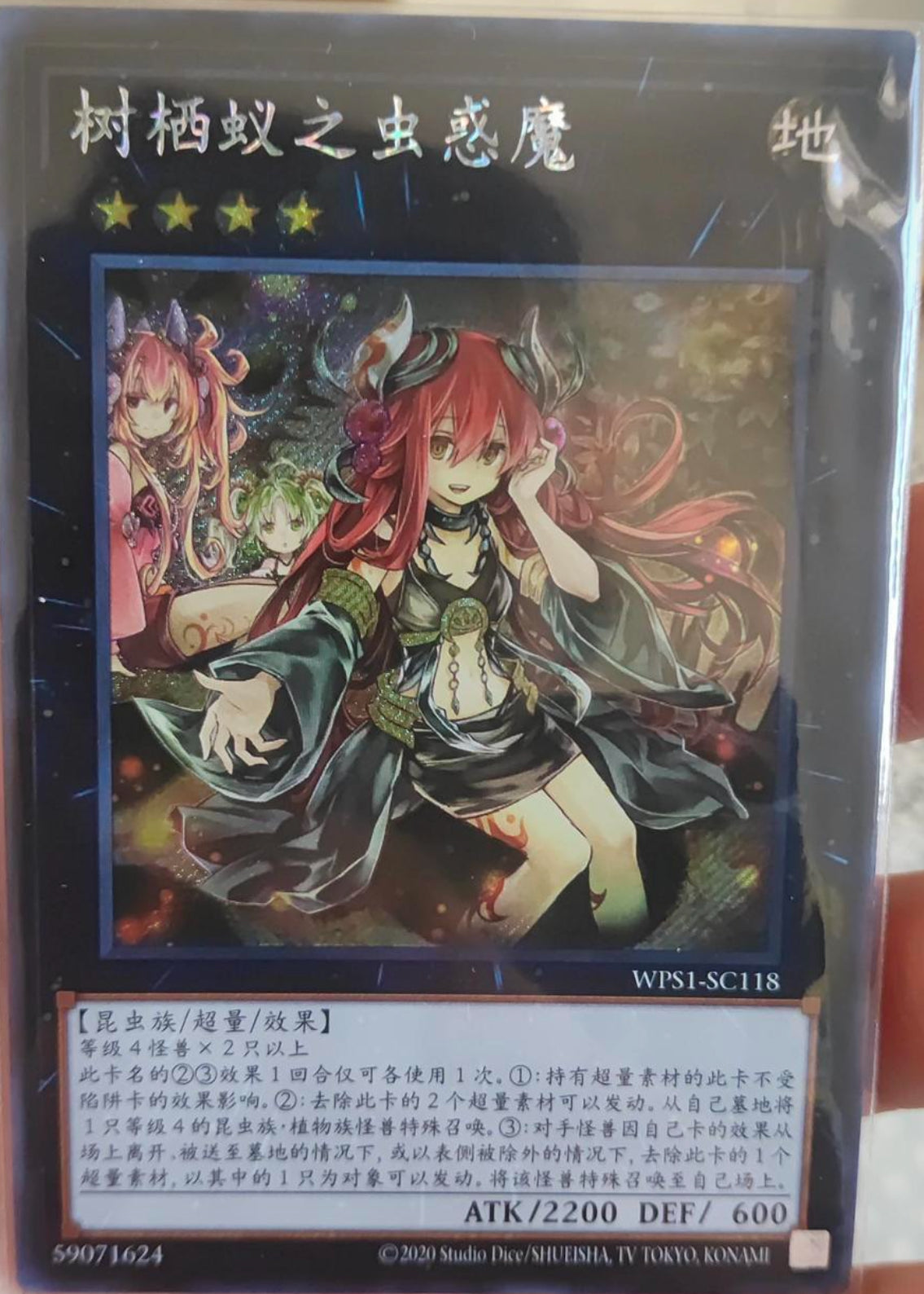 遊戯王 アロメルスの蟲惑魔 20th シークレットレア 中国 アジア版 遊戯王アロメルスの蟲惑魔20thシークレット アジア