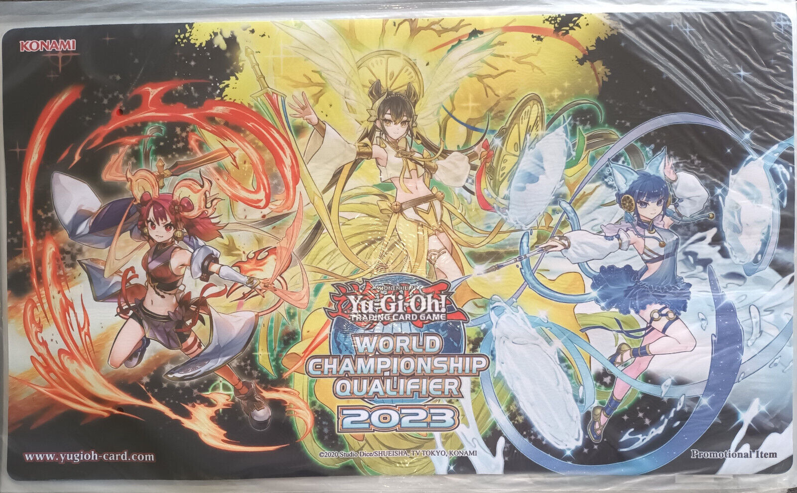 予約販売】本 遊戯王 WCS2014 プレイマット 輝銀の天空船－レオ号 