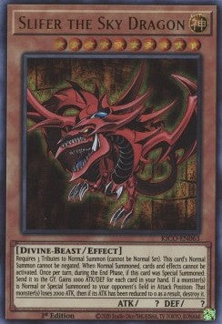 ☆受注発送☆オシリスの天空竜 (ファラオズウルトラレア) Slifer the Sky Dragon