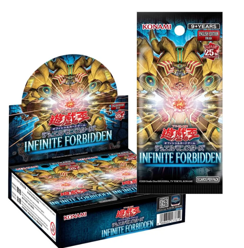 【新品未開封】遊戯王 泰亜版 アジア 英語版 SELECTION 5 1BOX 予約商品 泰亜版 アジア英語版 Infinite Forbidden Booster Box