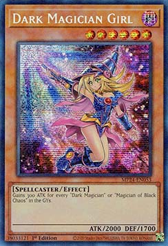 【受注発送】EU版　ブラックマジシャンガール　Dark Magician Girl(シークレットレア)