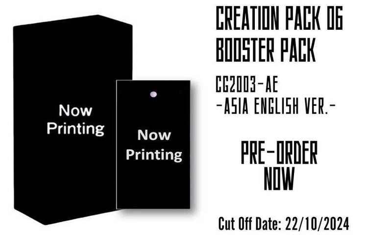 ★★予約商品★★送料・関税込み　泰亜版 アジア英語版 Creation Pack06