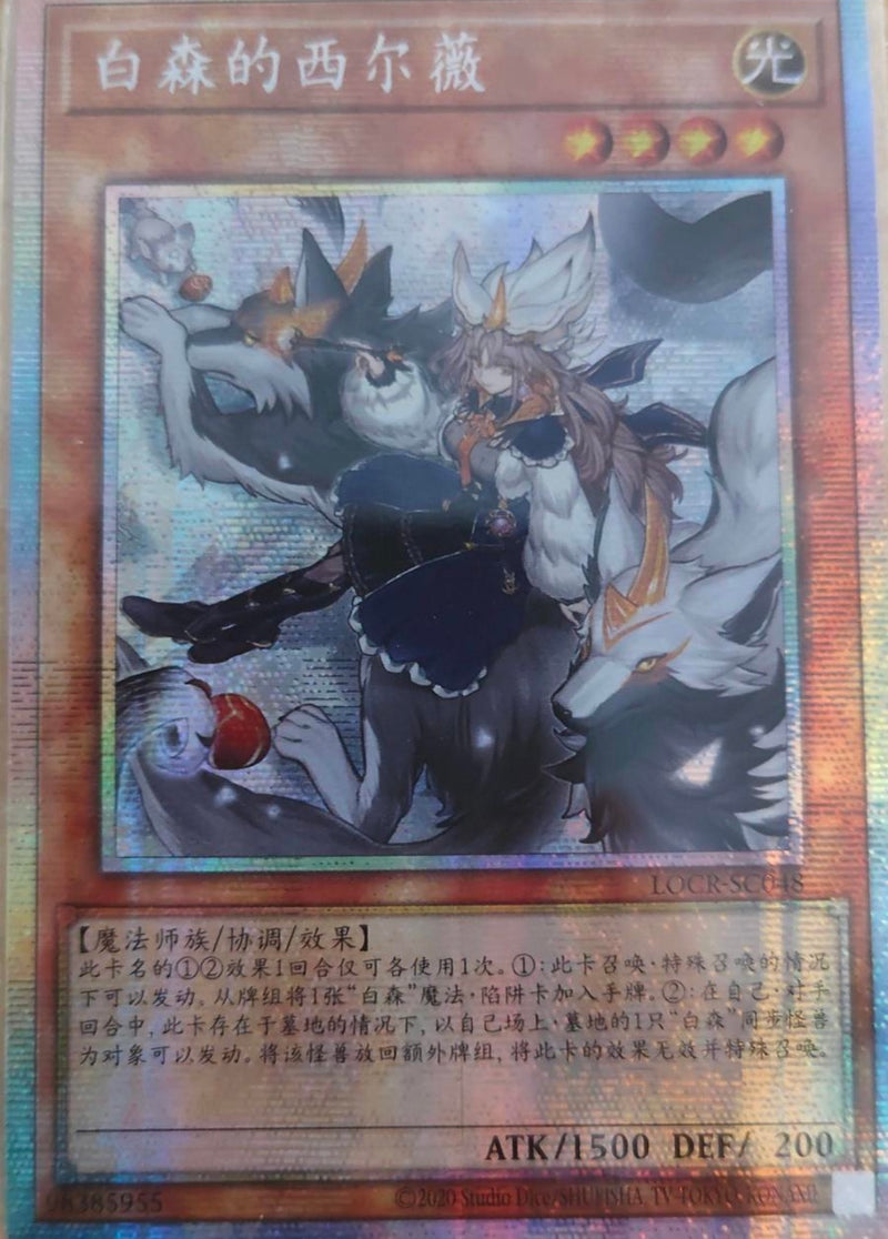 受注発送】中国版 白き森のシルヴィ(プリズマティックシークレットレア)