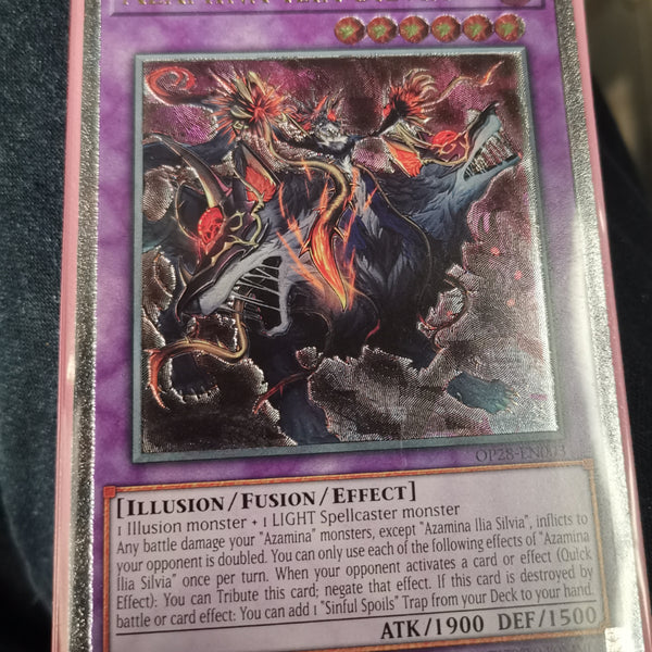 遊戯王　EU版　背信聖徒シルヴィア　アルティメットレア 受注発送】EU版 背信聖徒シルヴィア(アルティメットレア)