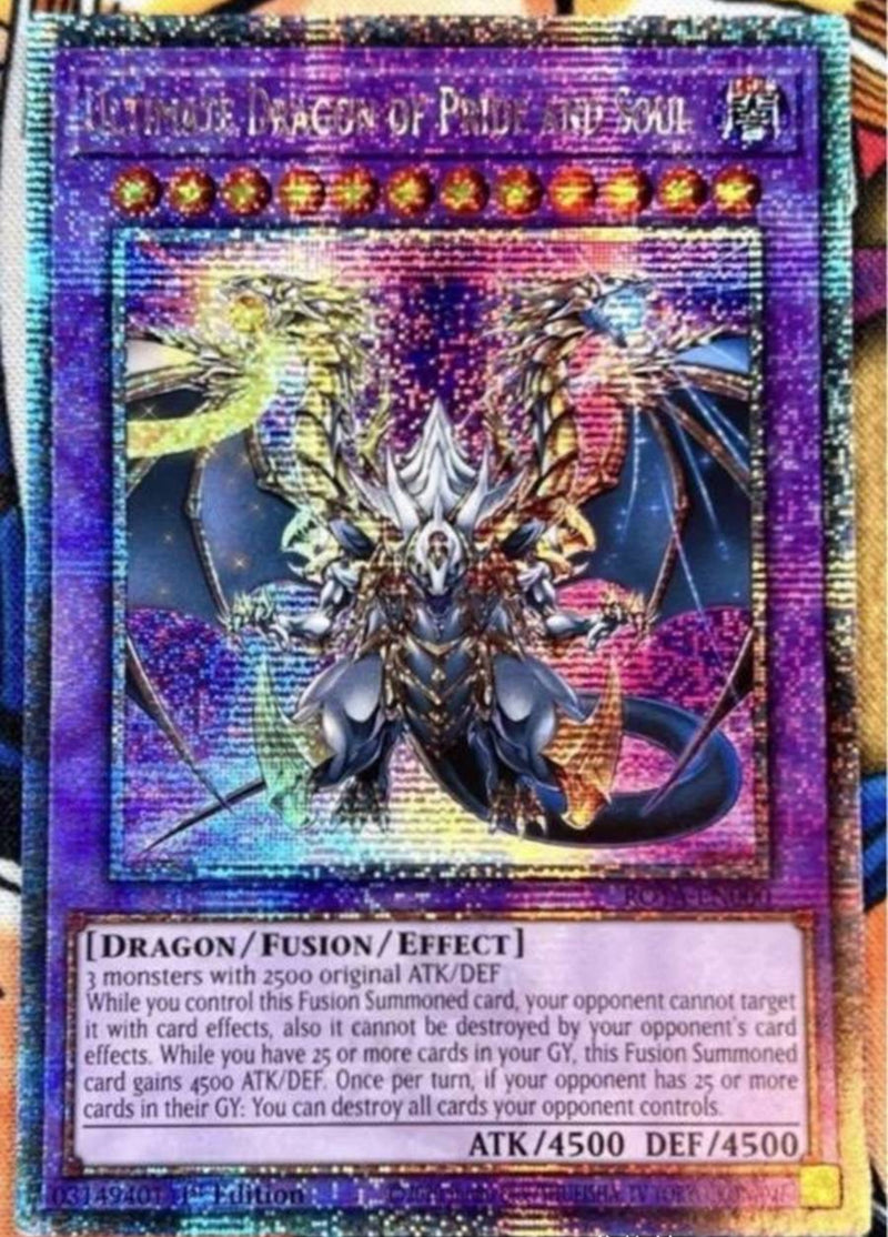 EU版　誇りと魂の究極竜　Ultimate Dragon of Pride and Soul(Quarter Century Secret Rare)