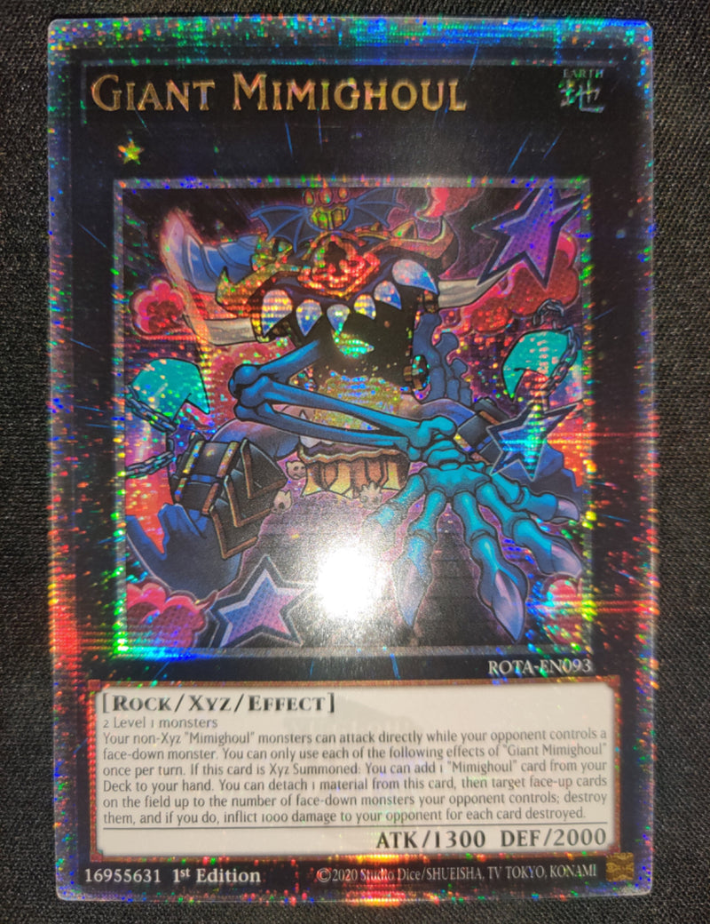 【受注発送】EU版　Giant Mimighoul(Quarter Century Secret Rare)