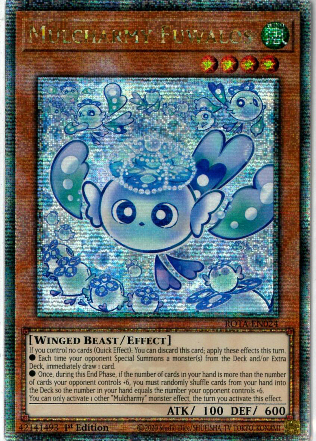 【受注発送】EU版 マルチャミー・フワロスMulcharmy Fuwalos(Quarter Century Secret Rare)