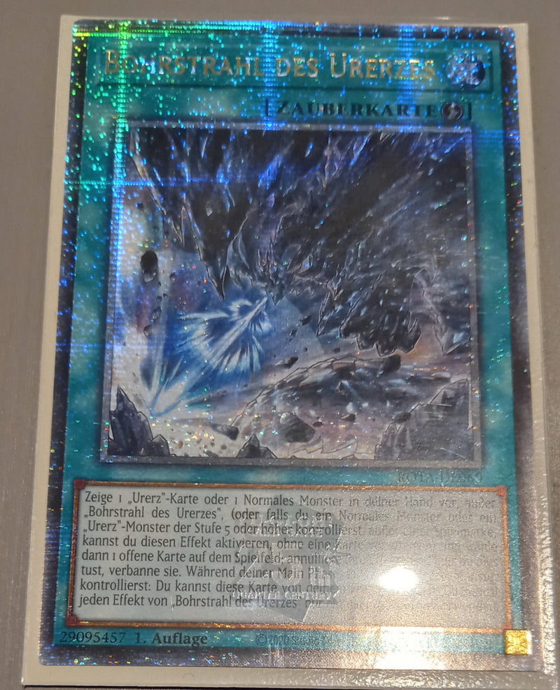 【受注発送】EU版　原石の穿光　Primite Drillbeam(Quarter Century Secret Rare)