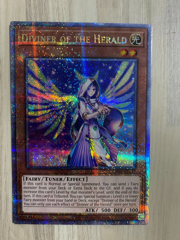 ★受注発送★宣告者の神巫（25thレア)Diviner of the Herald