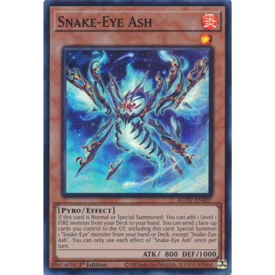 遊戯王　スネークアイ・エクセル　北米版　英語　レリーフ　強個体　OP25 OTS Tournament Pack 25 Booster