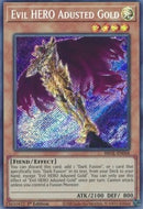 ★受注発送★Ｅ－ＨＥＲＯ アダスター・ゴールド（シークレットレア）Evil HERO Adusted Gold