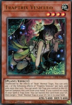 即納※ジーナの蟲惑魔 (ウルトラレア) 1st Edition LIOV-EN016 Traptrix